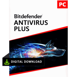 Bitdefender Antivirus Plus | 1 Year | 3 Devices | Windows | Downloadable