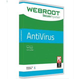 Webroot Antivirus Protection 3 Device, 1 Year Subscription